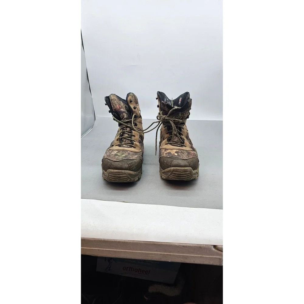 Irish Setter Vaprtrek 2874 Mens Camo Waterproof Hunting Boots Size 14 E2 Wide